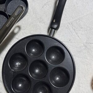 Nordic Ware Danish Ebelskiver Pan,Black 16.00‎ x 9.63 x 2.38 Inches